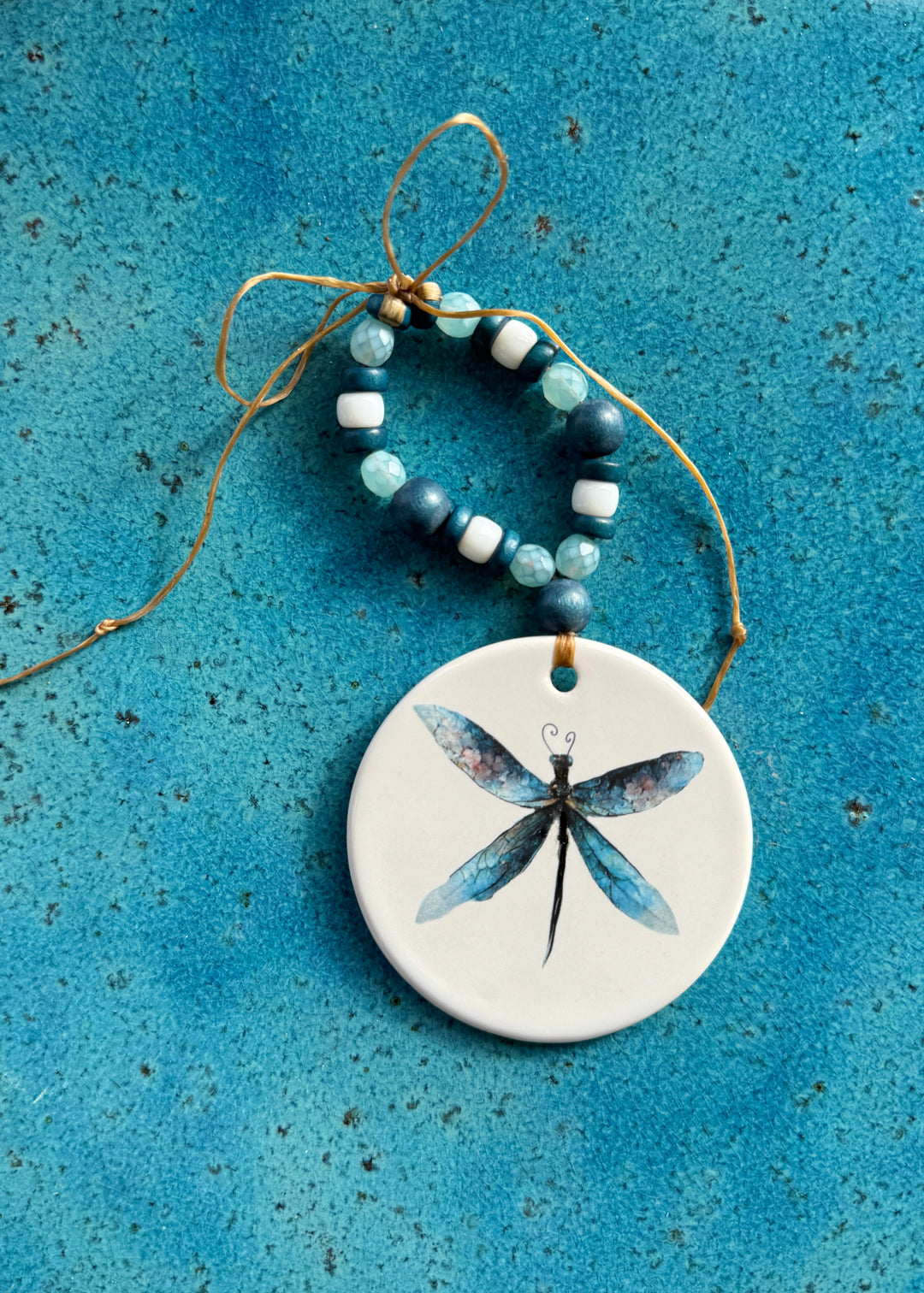 Dragonfly Beverage Tag