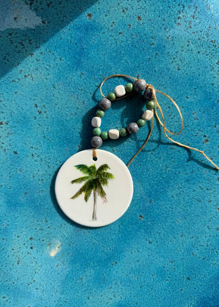 Palm Tree Beverage Tag