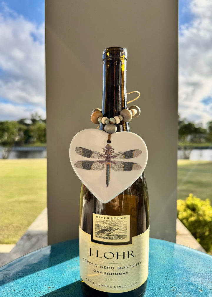 Dragonfly Beverage Tag