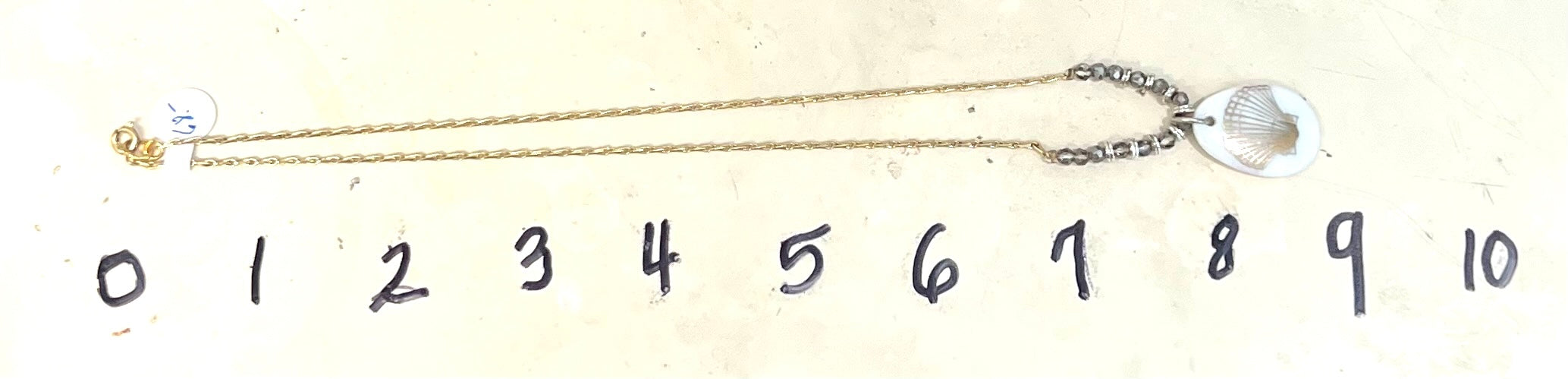 Gold Shell Necklace