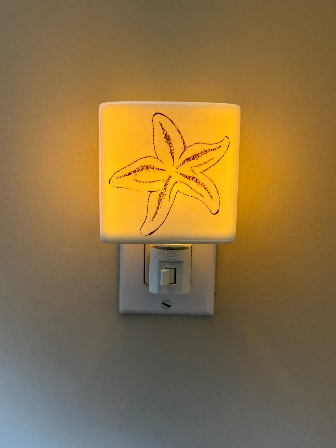 Starfish Porcelain Nightlight