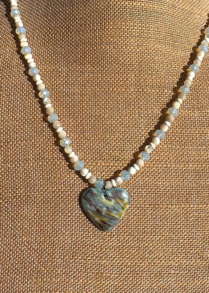 Heart Necklace, Valentine's Day Necklace