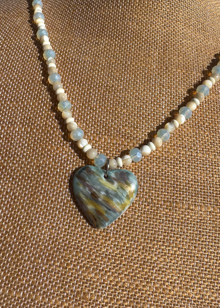 Heart Necklace, Valentine's Day Necklace