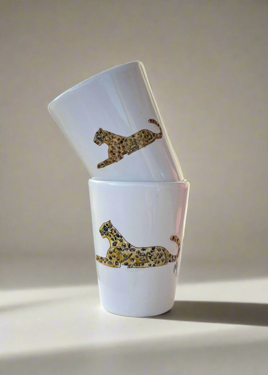 Jaguar Shot Glass – Ceramic Game Day Barware