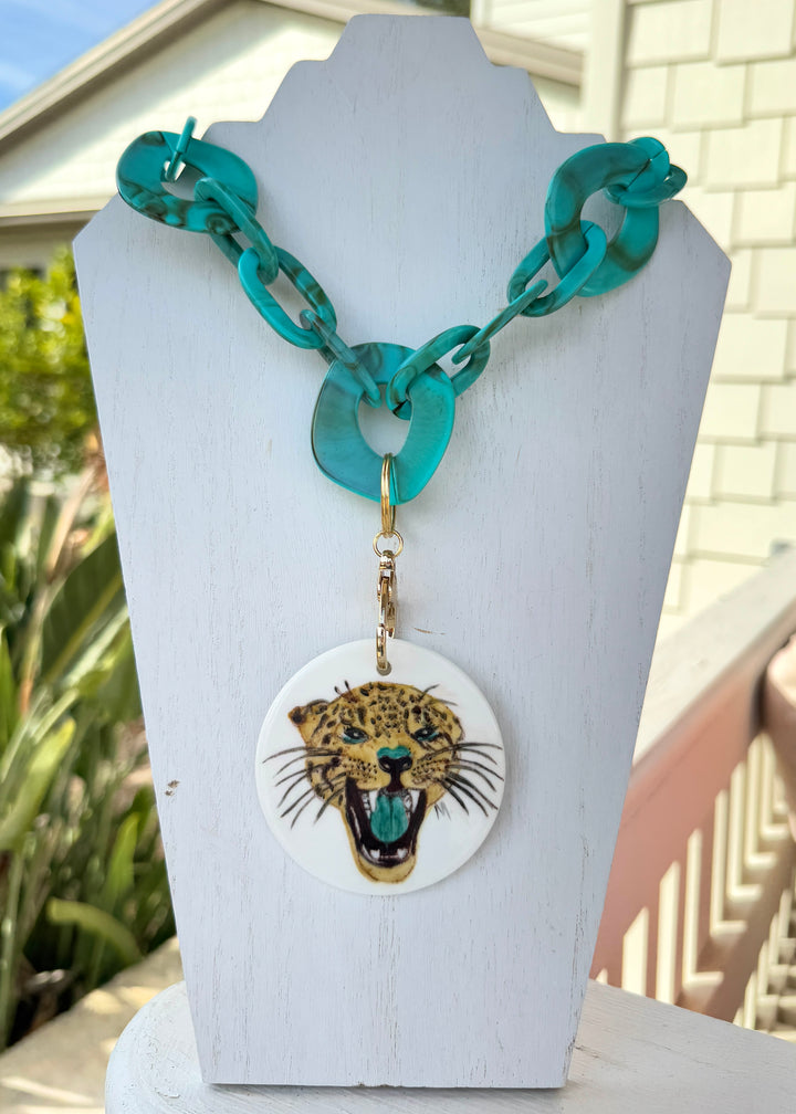 Jaguar Necklace, NFL Necklace