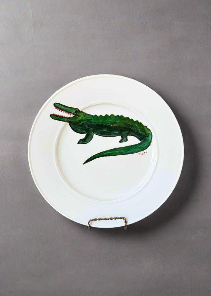 Gator Platter Green