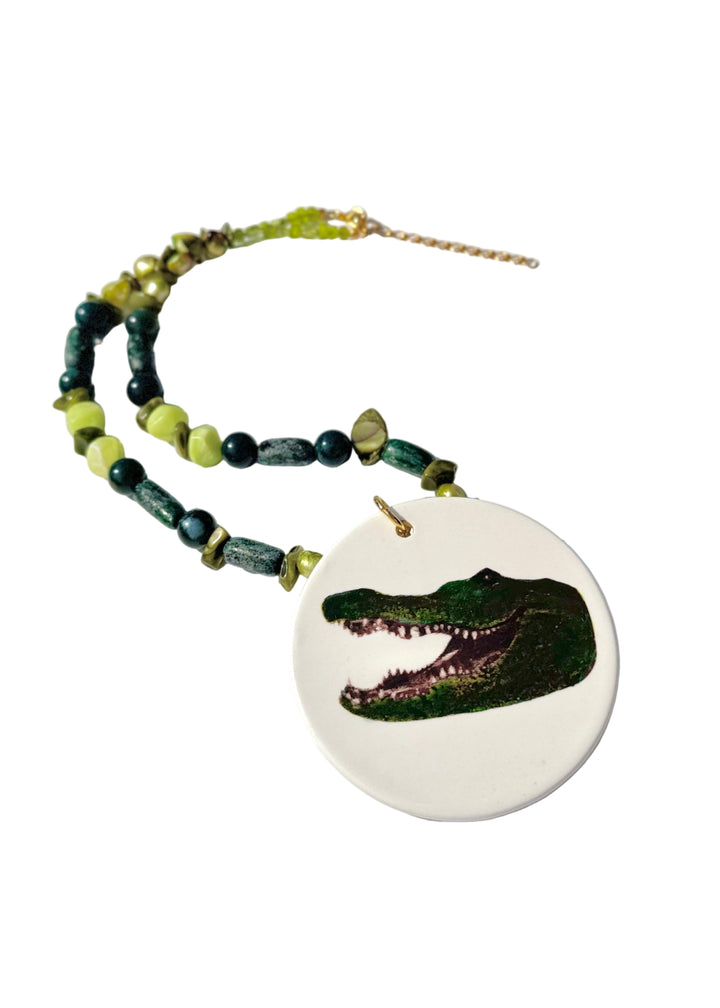 Florida Gator Gameday Necklace - Green