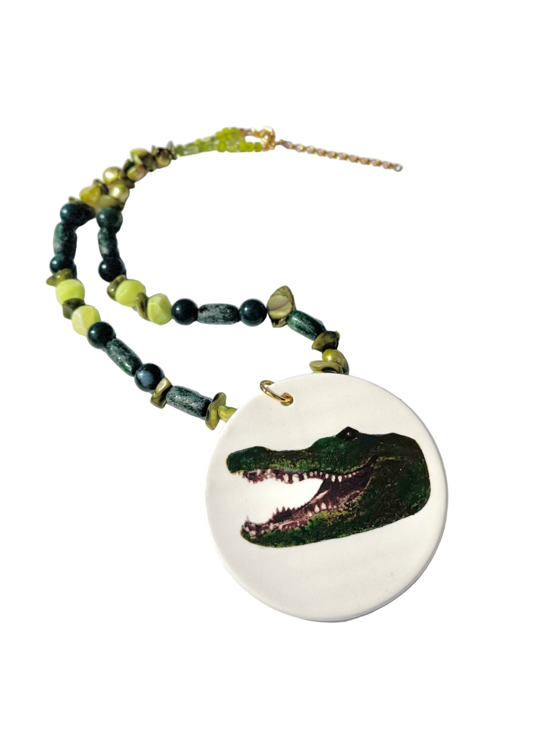 Florida Gator Gameday Necklace - Green