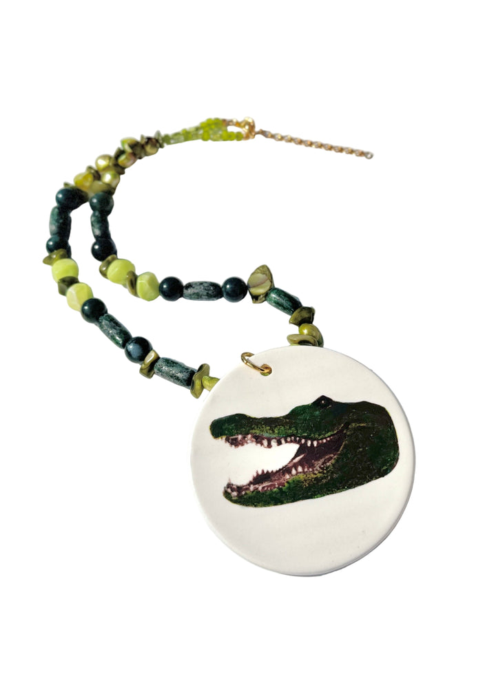 Florida Gator Gameday Necklace - Green