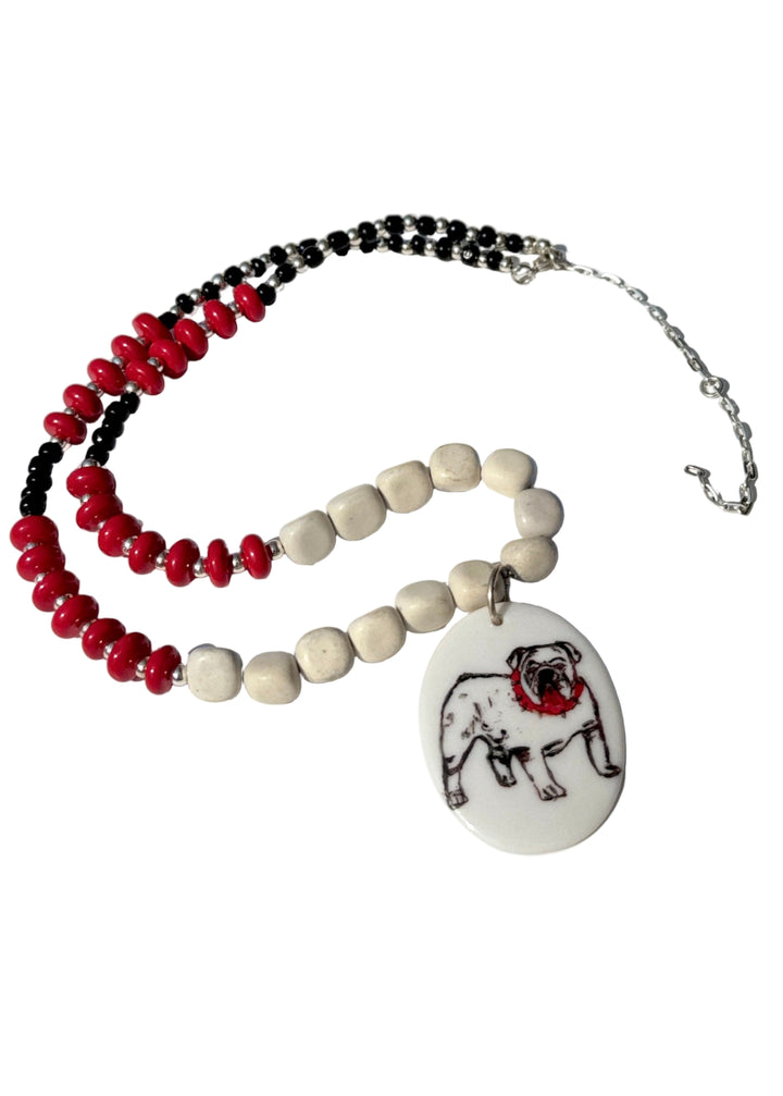 Georgia Bulldog Gameday Necklace