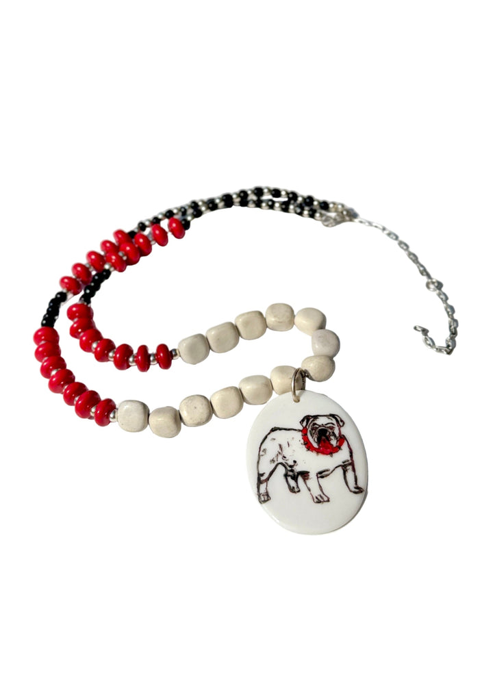 Georgia Bulldog Gameday Necklace