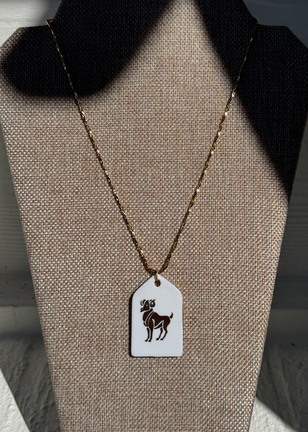 Zodiac Necklace, Aries Necklace, Zodiac Jewlery