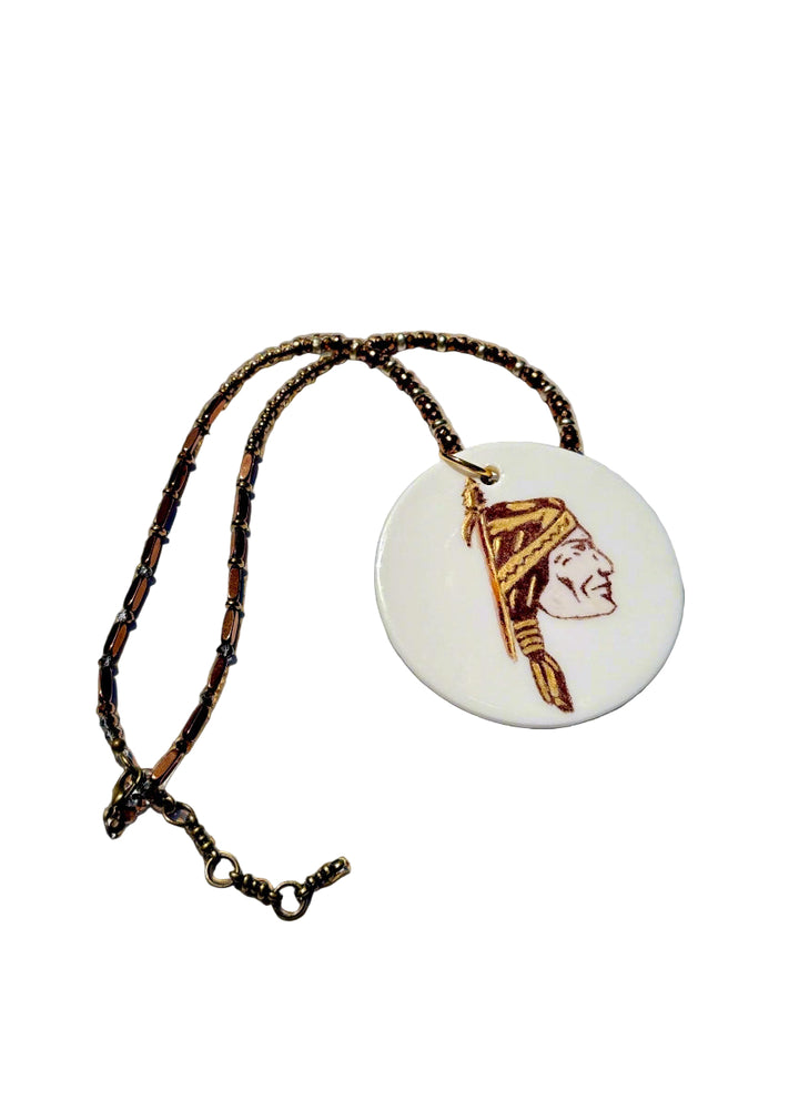 FSU Seminole Head Gameday Necklace