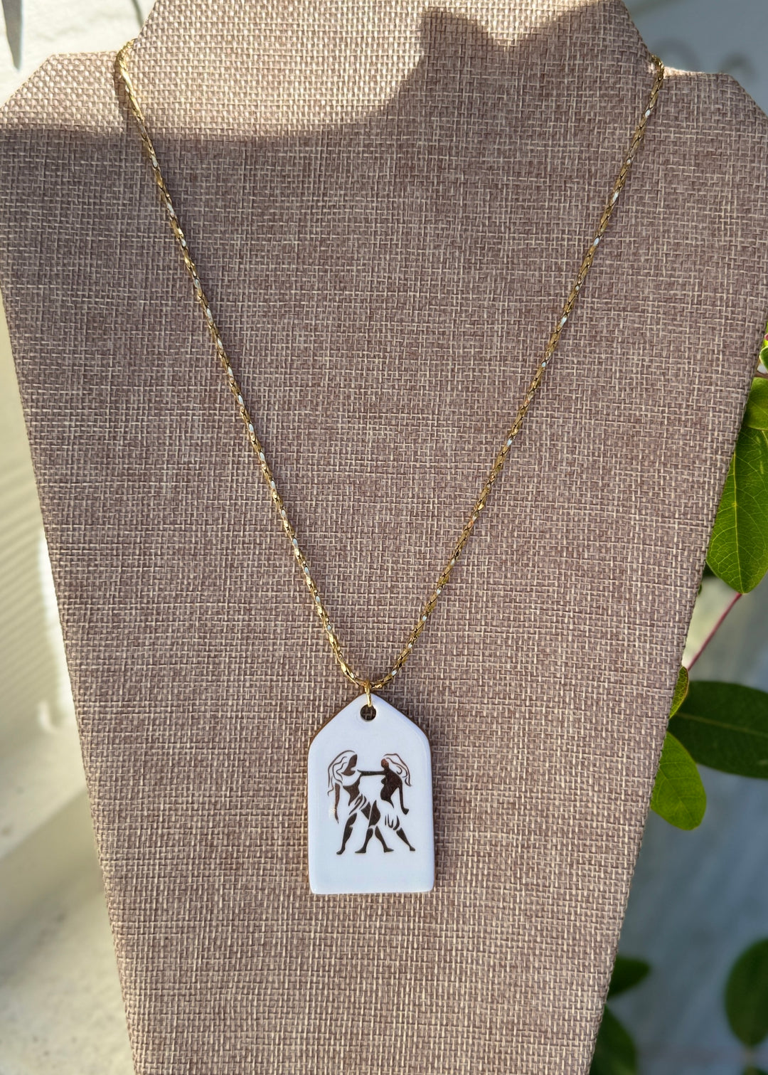 Zodiac Necklace, Gemini Necklace, Zodiac Jewlery