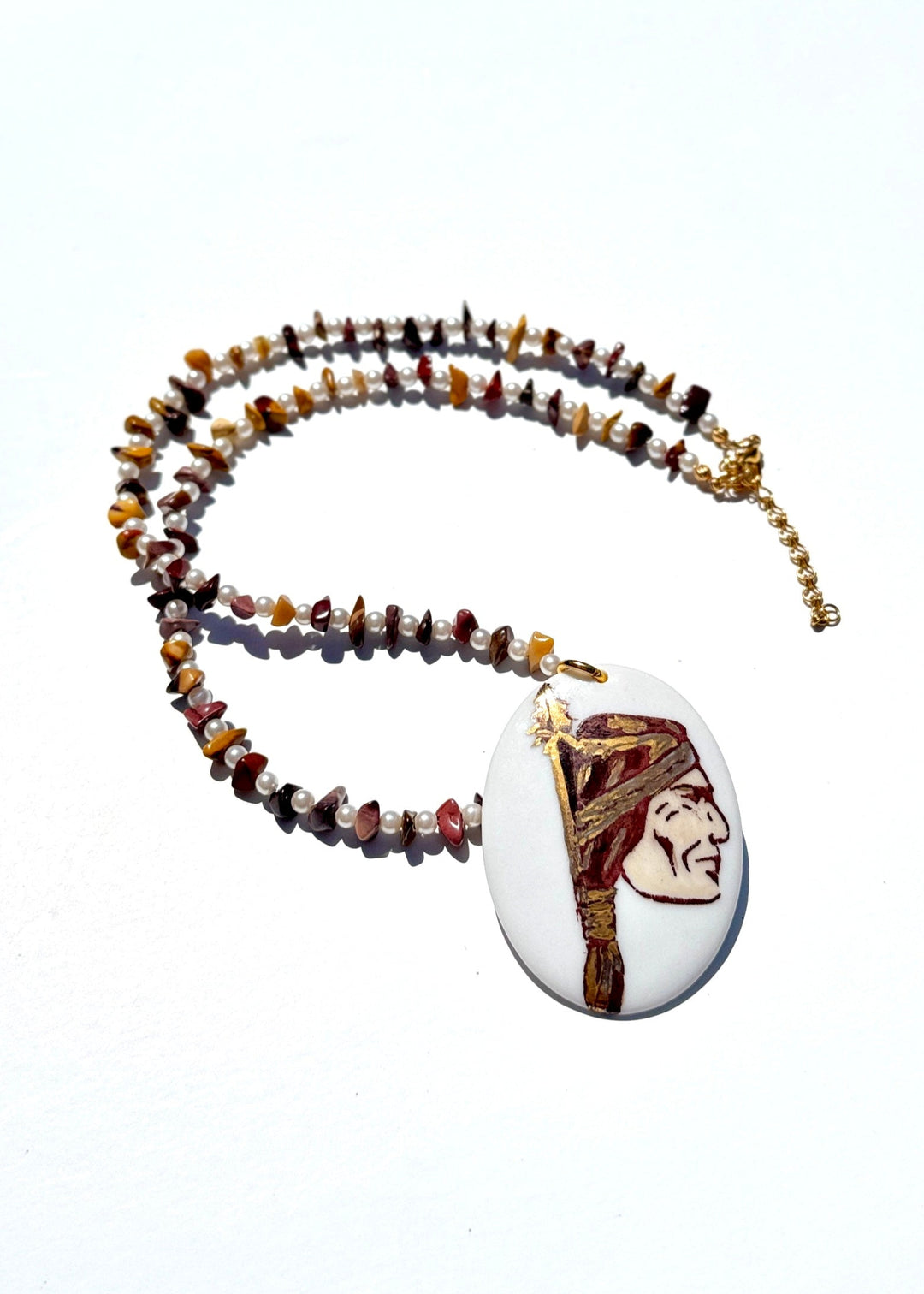 FSU Seminole Head Gameday Necklace