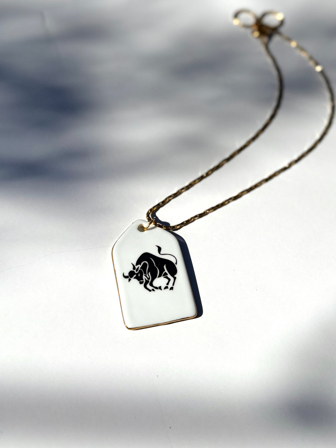 Zodiac Necklace, Taurus Necklace, Zodiac Jewlery