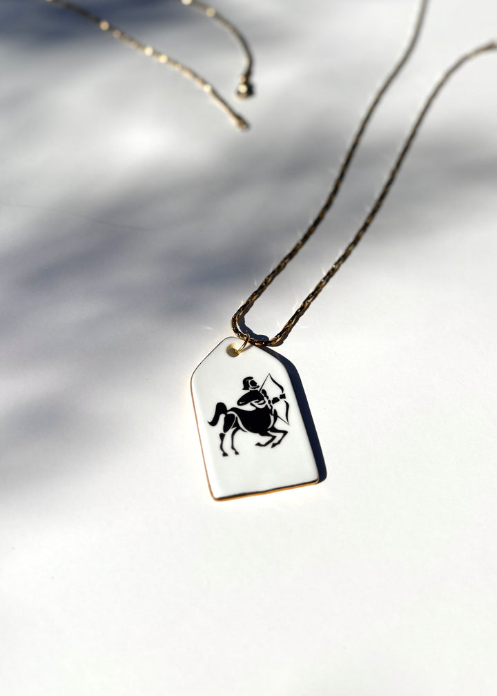 Zodiac Necklace, Sagittarius Necklace, Zodiac Jewlery