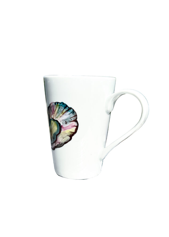 Oyster Shell Mug