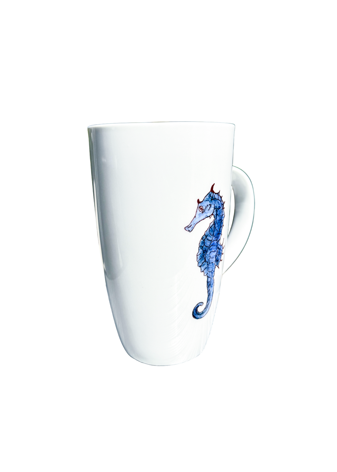 Coastal Blue Seahorse Mug