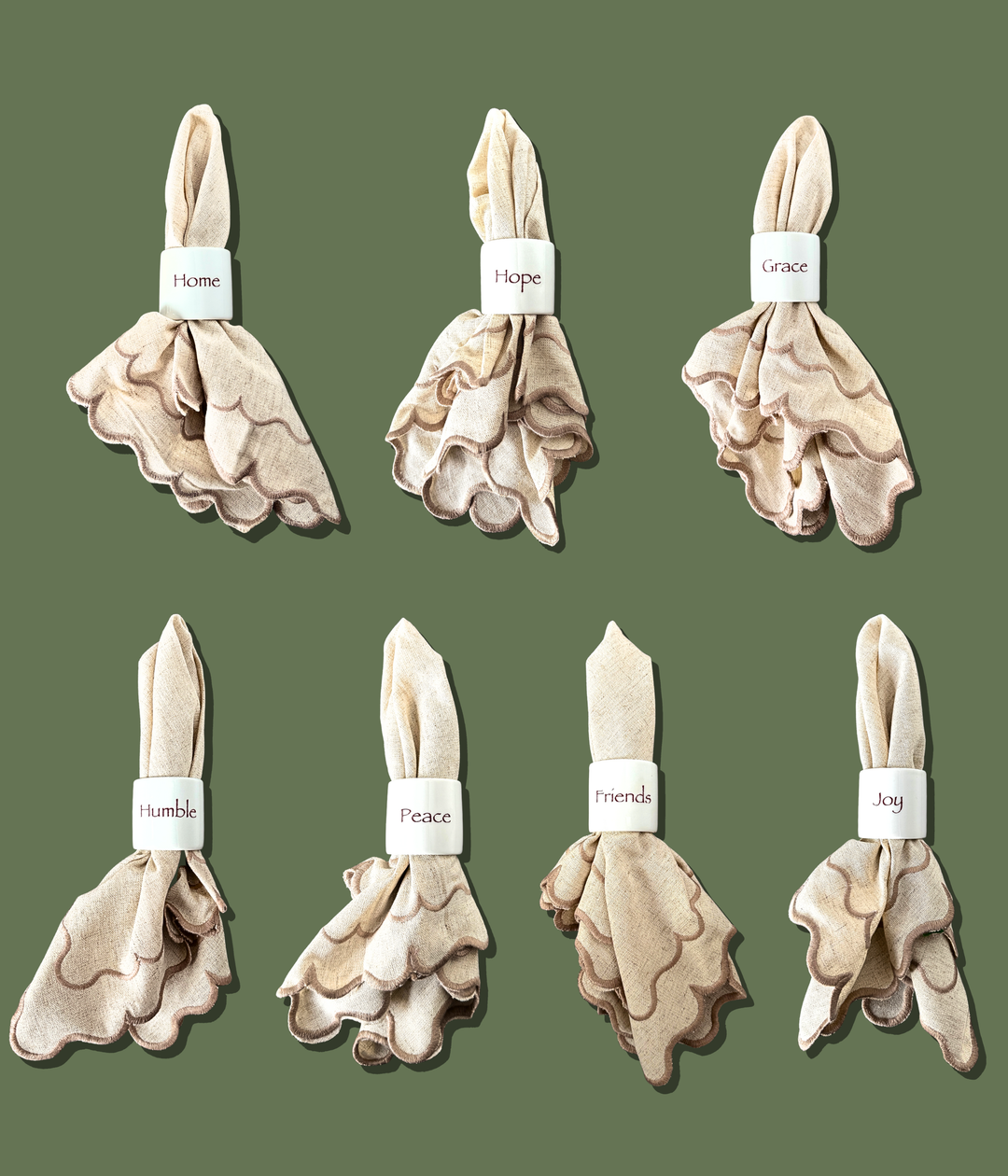 Hosting Napkin Rings