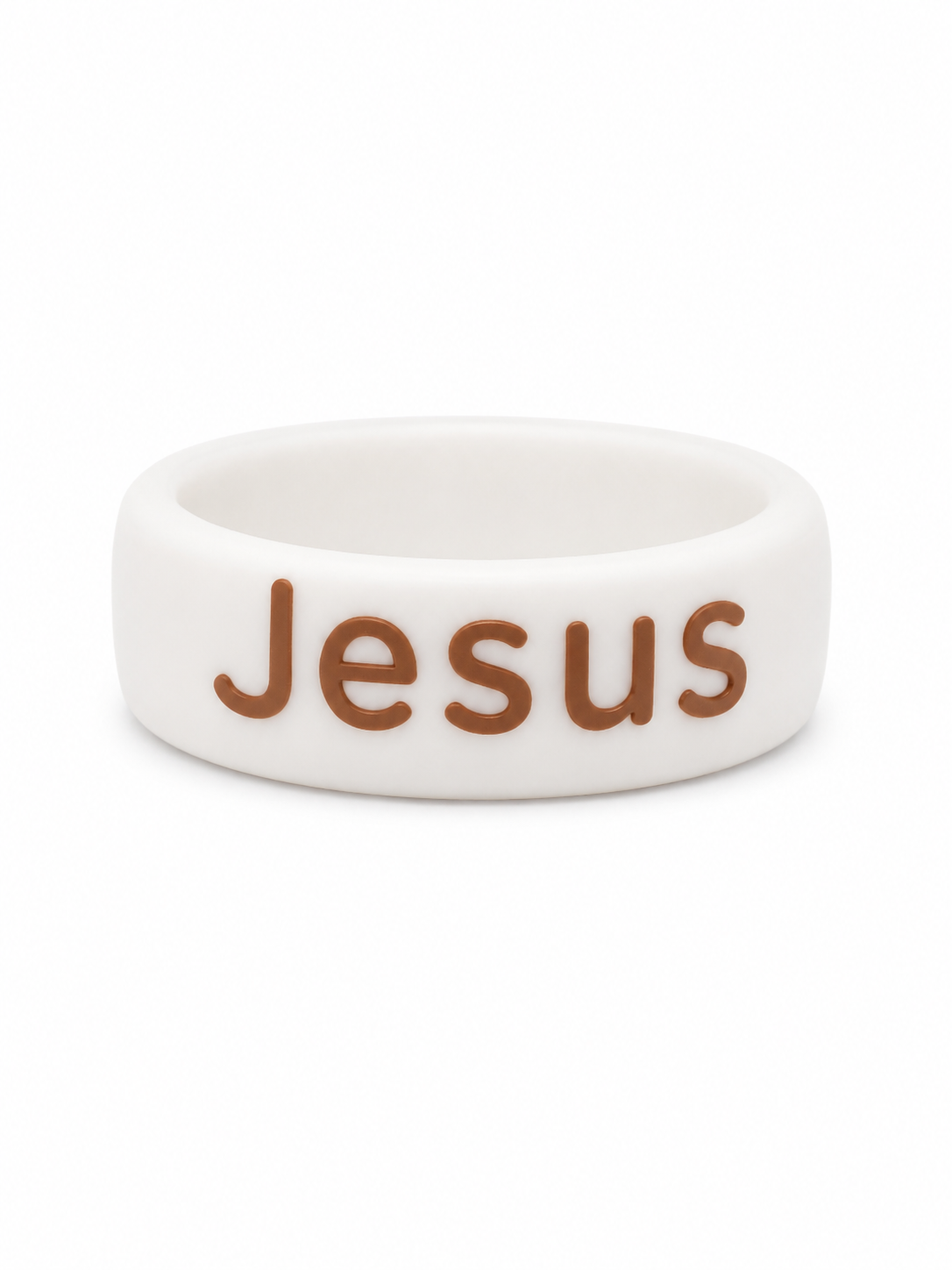Jesus Porcelain Ring – Handcrafted Faith-Inspired Statement Ring