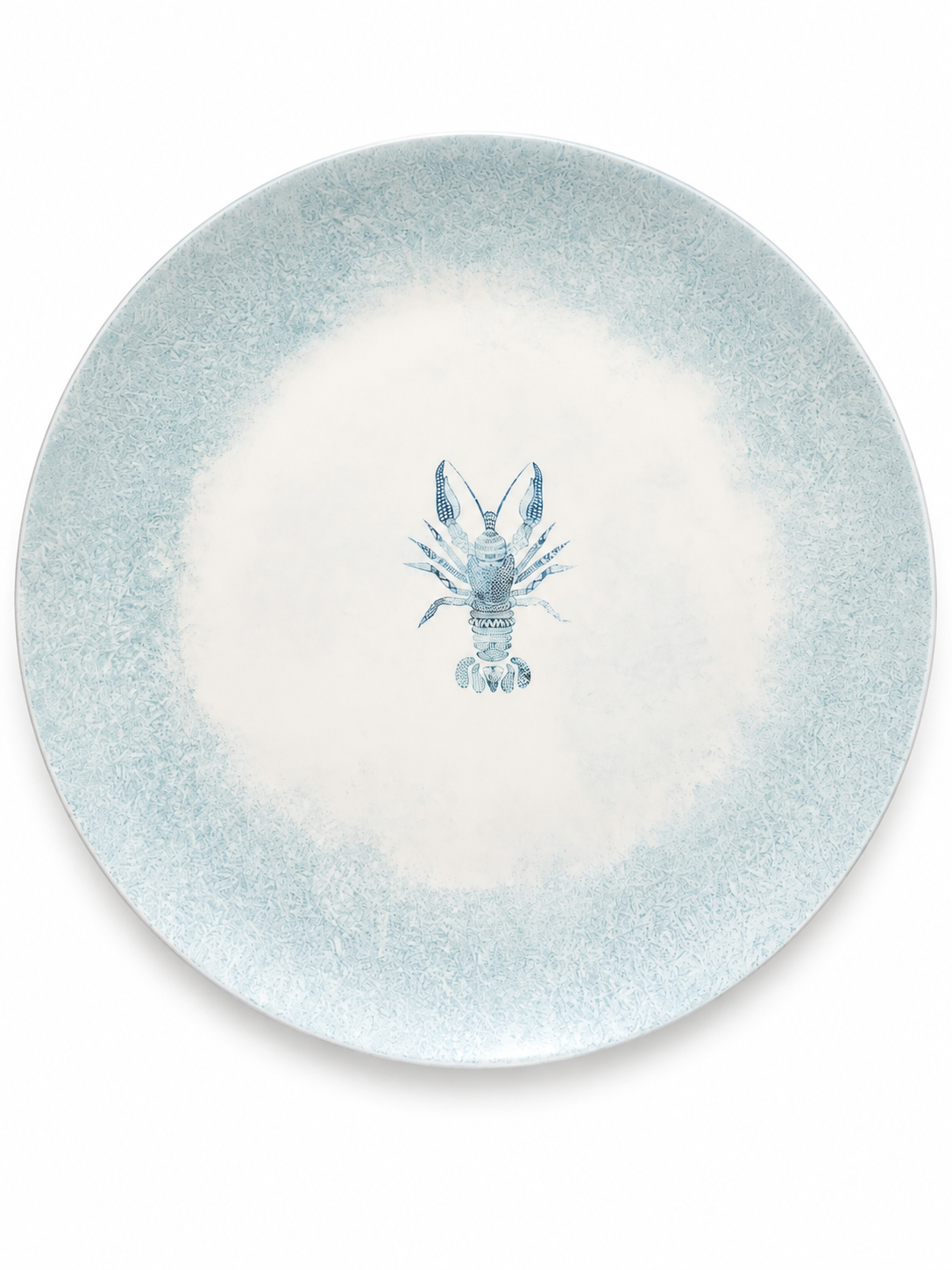 Coastal Blue Lobster Porcelain Dinner Plate