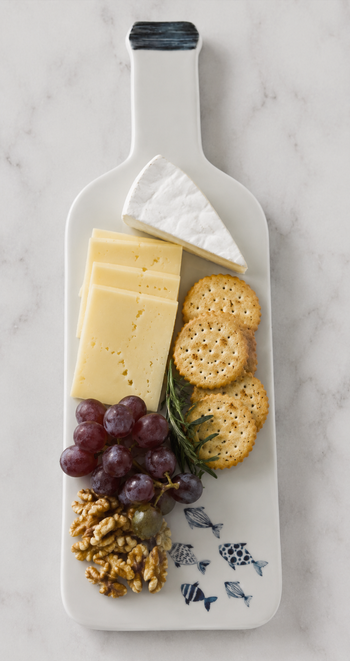 Coastal Wine Bottle Cheese Board