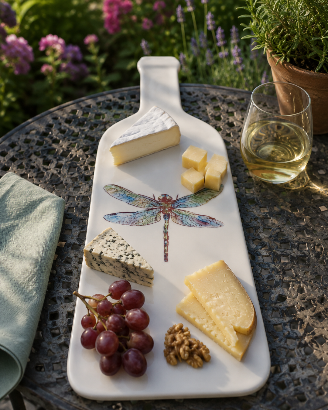 Dragonfly Garden Gathering Cheese Board