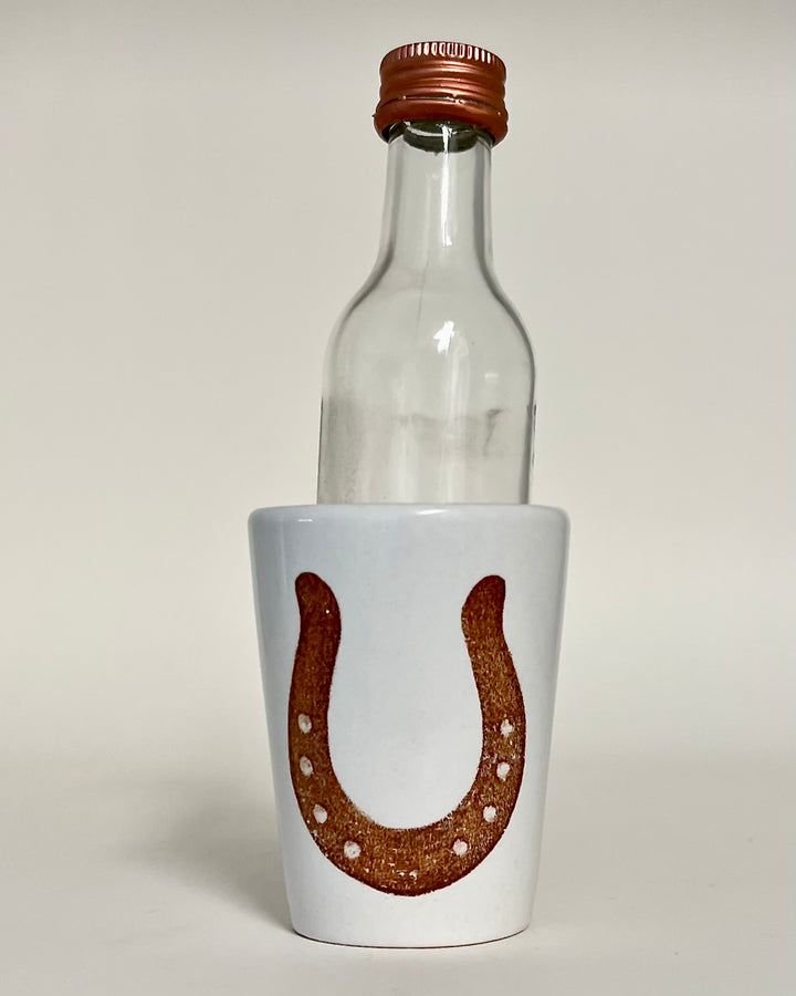 Horse Shoe Shot Glass