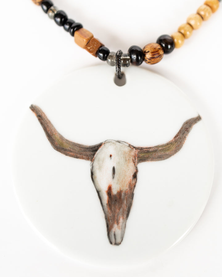 Skull Necklace, western necklace