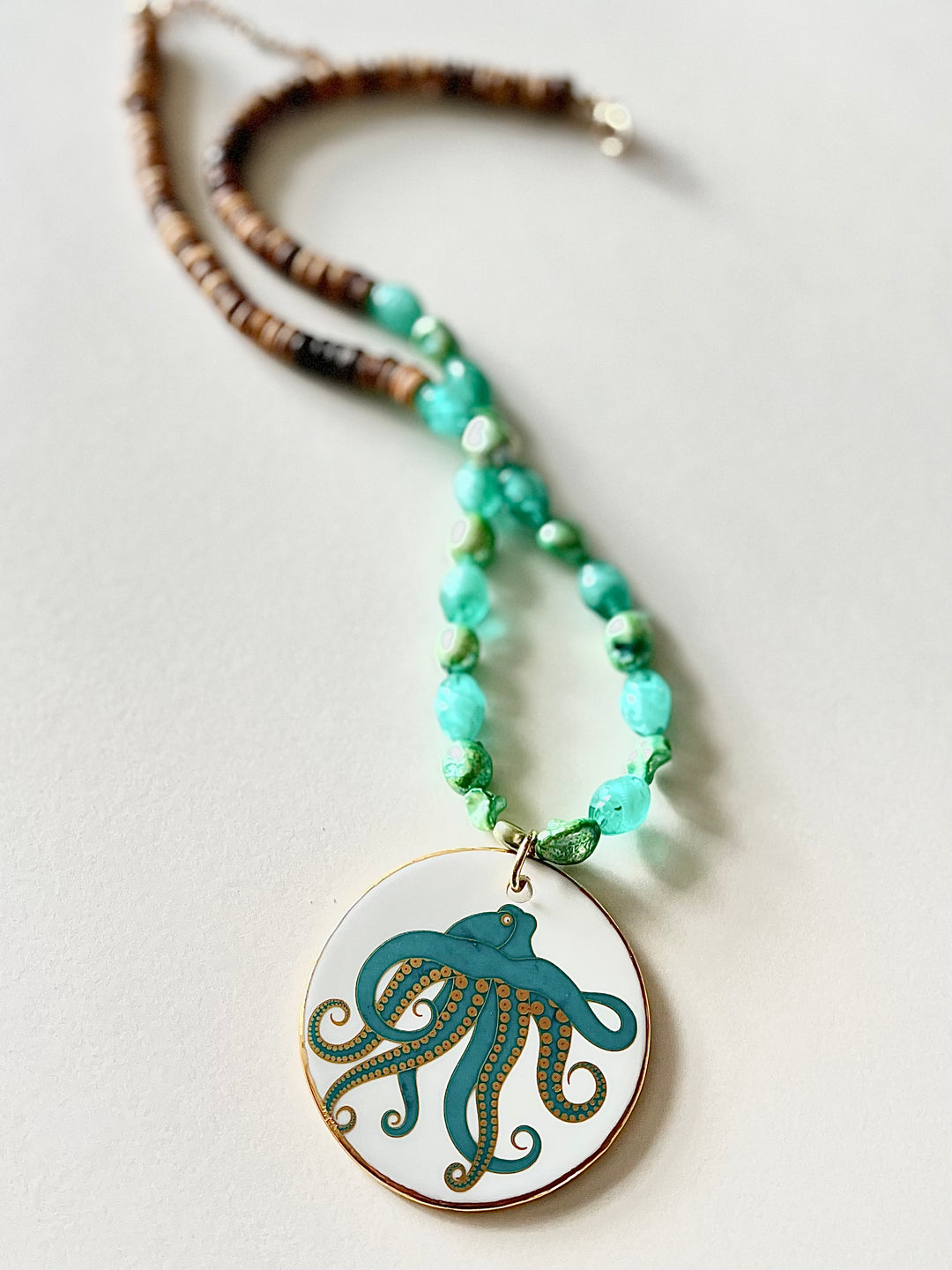 Turquoise Octopus Necklace